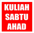 kuliah sabtu ahad